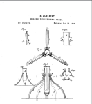 Image of Christmas Tree Stand patent from 1876
